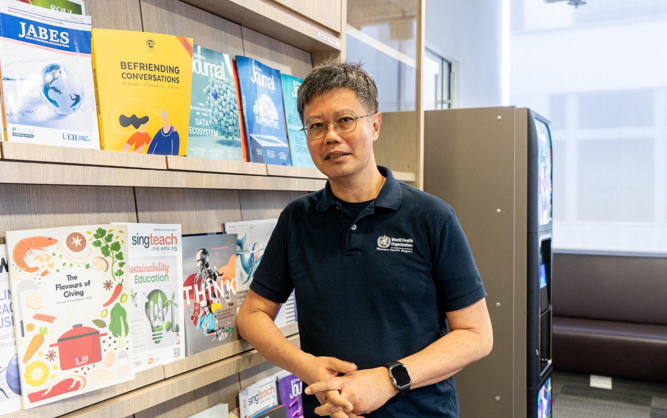 Assoc professor Kelvin Tan Silver Caregivers Co-operative