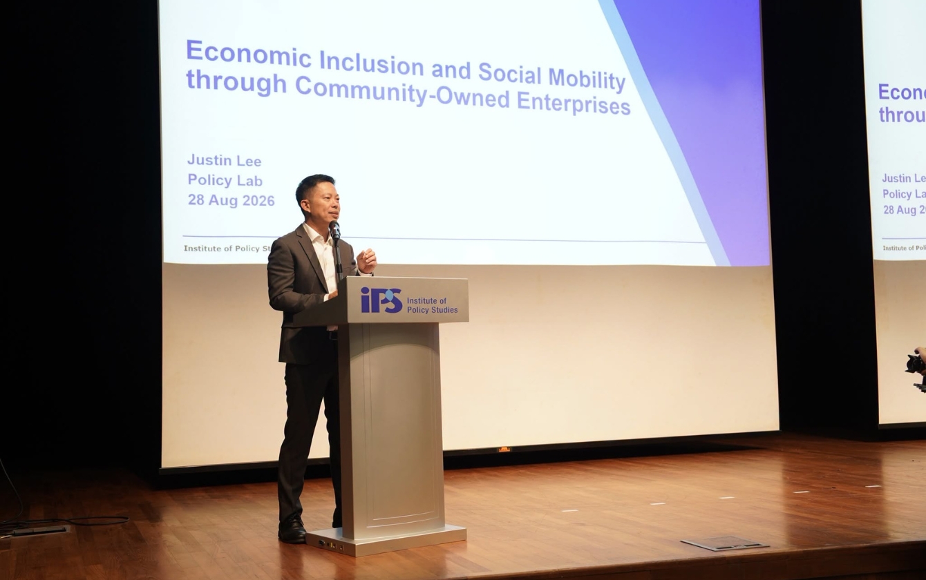 Dr Justin Lee of NUS IPS